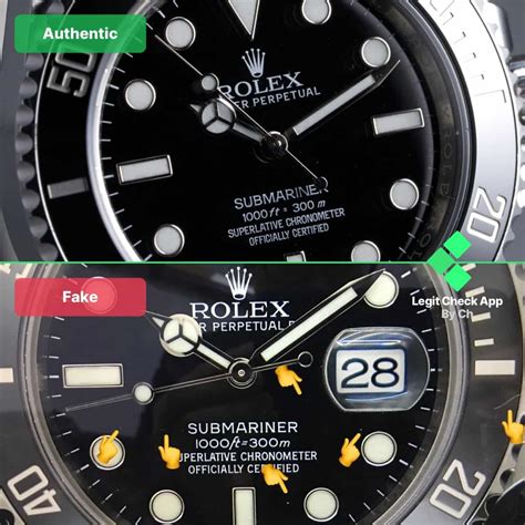 how to tell real rolex submariner|rolex submariner side view.